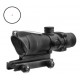 Коллиматорный прицел AIM-O ACOG 1X32C Red Dot with Illumination Source Fiber AO1001-BK